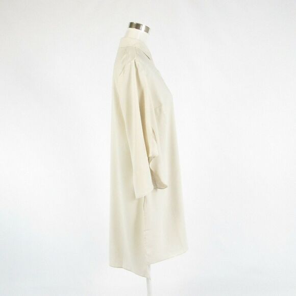 H By Halston light beige blouse S - Picture 5 of 8